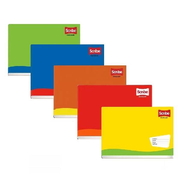 CUADERNO ITALIANO BLANCO ENGRAPADO 100H 6131 SCRIBE