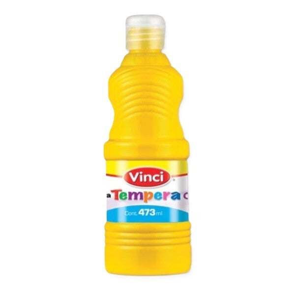 PINTURA TEMPERA AMARILLO 473ML VINCI