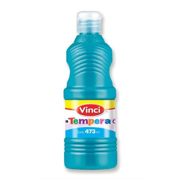 PINTURA TEMPERA AZUL TURQUESA 473ML VINCI