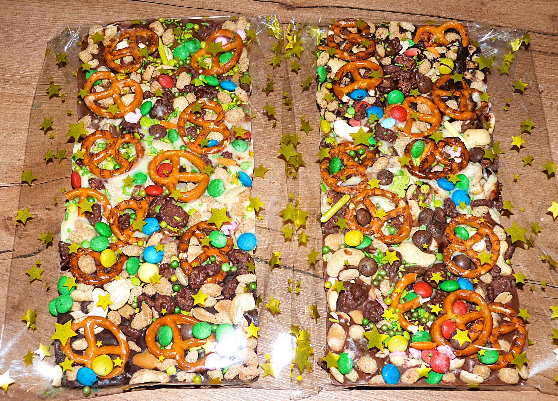 2 Tafeln Bruchschokolade ca.450gr.