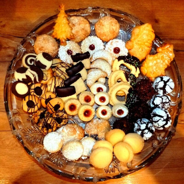 1kg Plätzchen verschiedene Sorten Weihnachtsplätzchen **selbstgemacht**