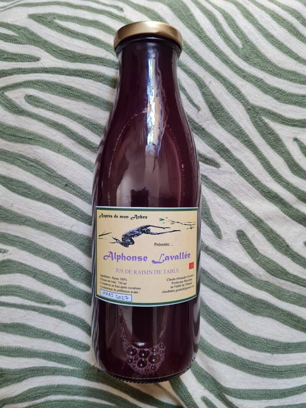 Pur jus de raisin Alphonse Lavallée