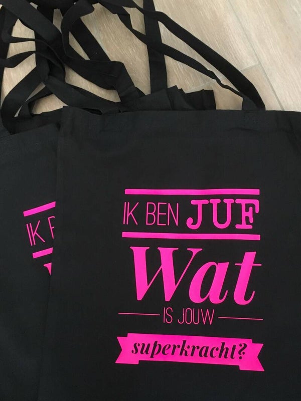 Katoenen tote bag