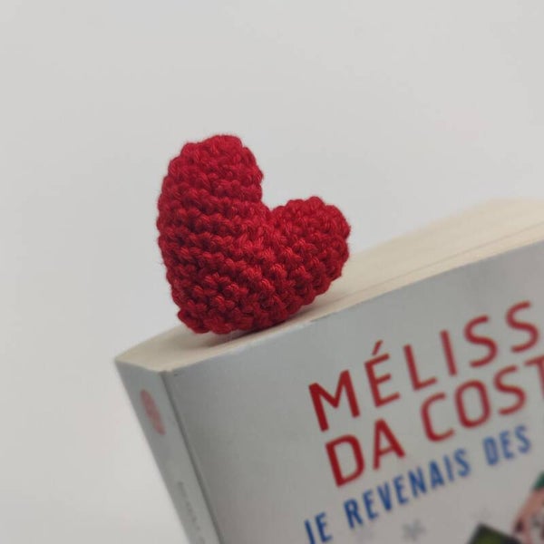 Marque-page coeur