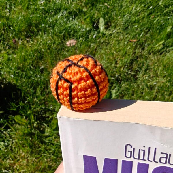 Marque-page ballon de basket