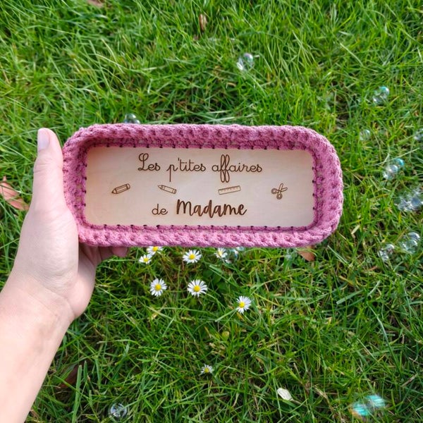 Plumier ouvert - les p'tites affaires de Madame