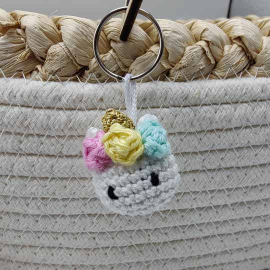 Porte-clés licorne