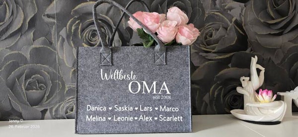 Tasche "Weltbeste Oma"