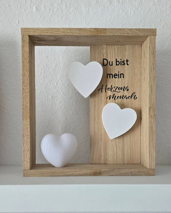 Bilderrahmen Herzensmensch
