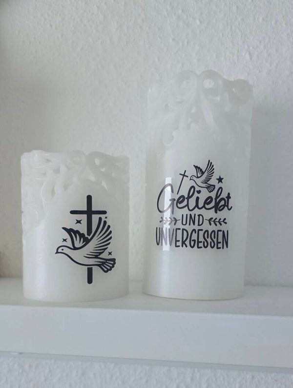 Gedenk Kerzenset