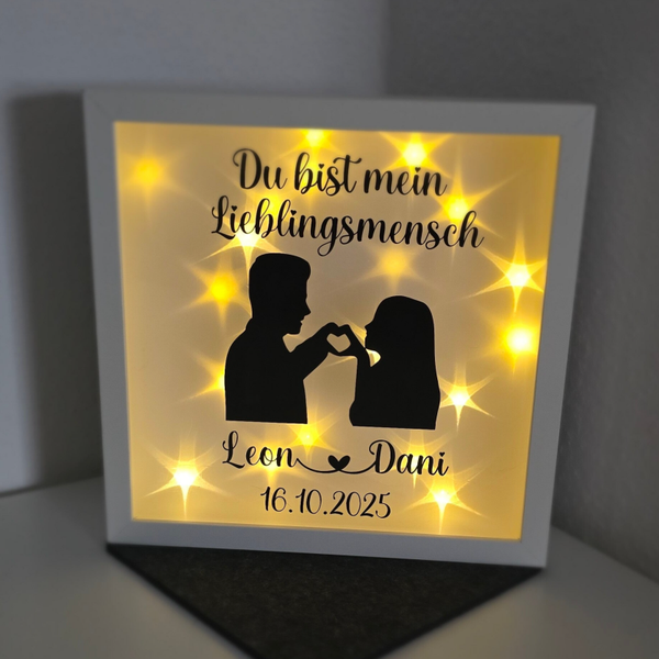 Bilderrahmen Lieblingsmensch