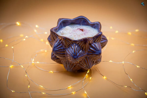 Bougie Mauve - Marbella Enchantée (Fleur d'oranger)