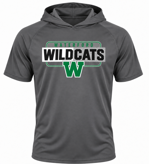 Waterford-Cat-cha Later Short Sleeve Hooded Performance Tee