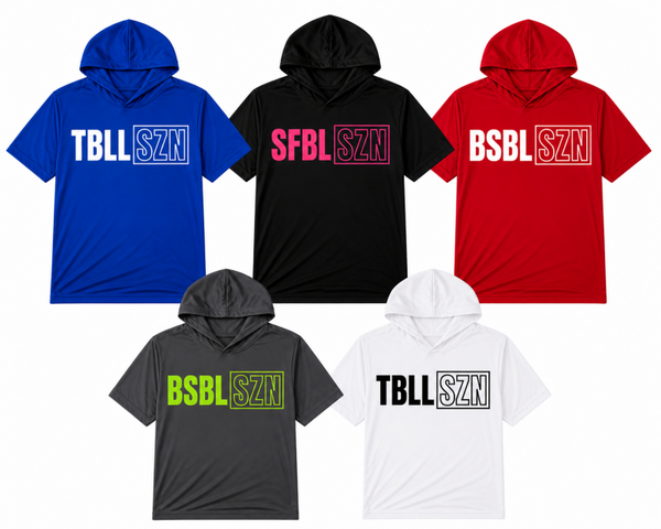 Grounder Short Sleeve Hooded Performance Tee