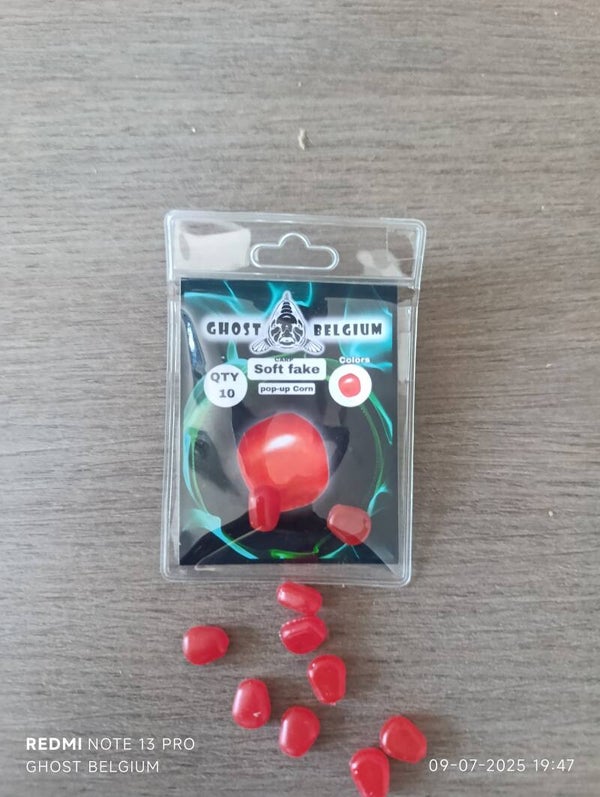 soft fake pop up corn red