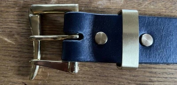 Ceinture en cuir pleine fleur – boucle à ouverture rapide type Fireman