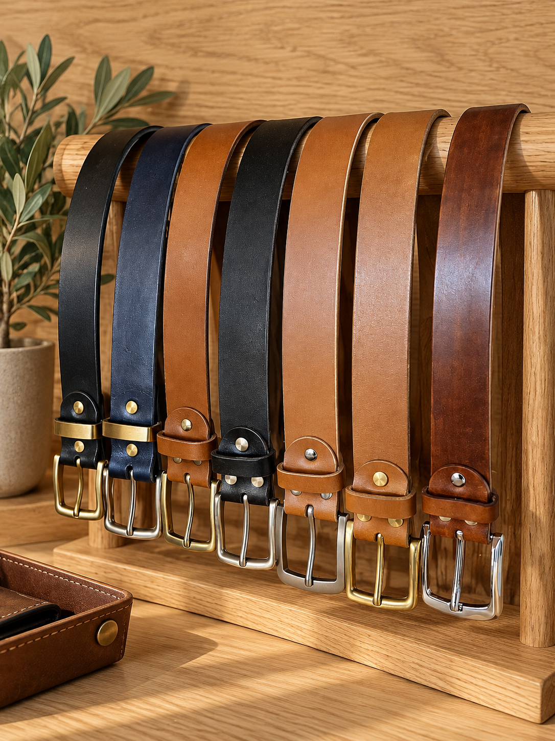 Ceintures en cuir