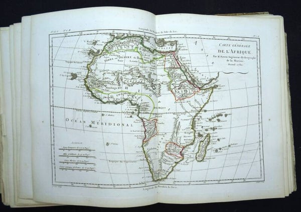 ´Atlas portatif...´, 76 maps, Abbé Grenet, 1790