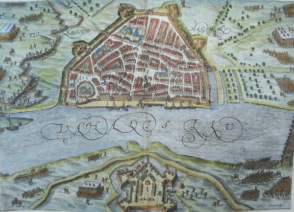 Netherlands, Nijmegen, Knotsenburg Orlers, 1610, Novio Magum