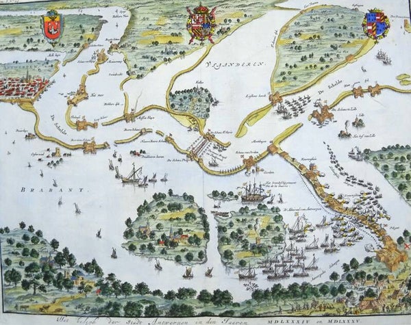 Belgium, Antwerp J. Luyken, 1679, Het belegh der Stadt Antwerpen in den Jaeren MDLXXXIV en MDLXXXV.