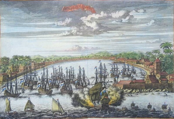 Sri Lanka, Ceylon, Colombo Schouten, 1676, De Stadt Colombe