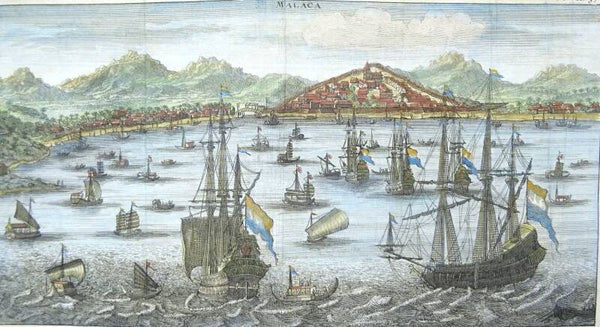 Malaysia, Malakka (Melaka Bandaraya Bersejarah) De Renneville, 1703, Malaca