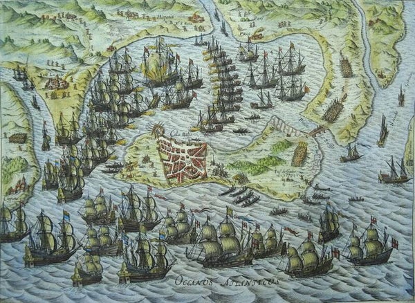 Spain, Cádiz, Puerto de Santa Maria, Rota... Orlers, 1610, Calis Malis