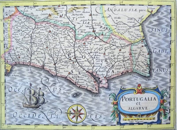 Portugal, Mercator/Cloppenburg, 1630, Portugalia et Algarve