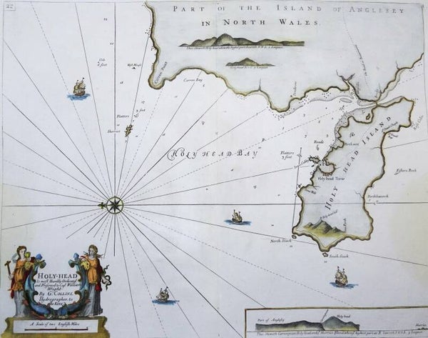UK, Wales, Holyhead, Anglesey, Mount/Page, 1781, Holy-Head