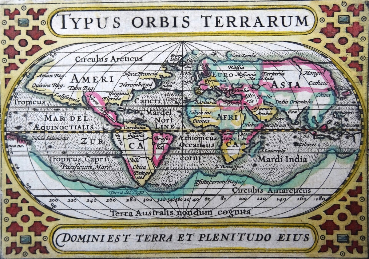 Authentic Map Antique Maps | Mapminded