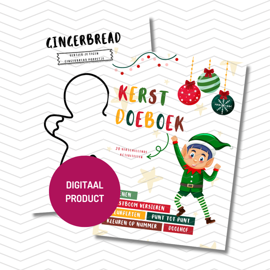 Kerst doeboek voor kinderen – 20 leuke activiteiten voor de feestdagen - Printable