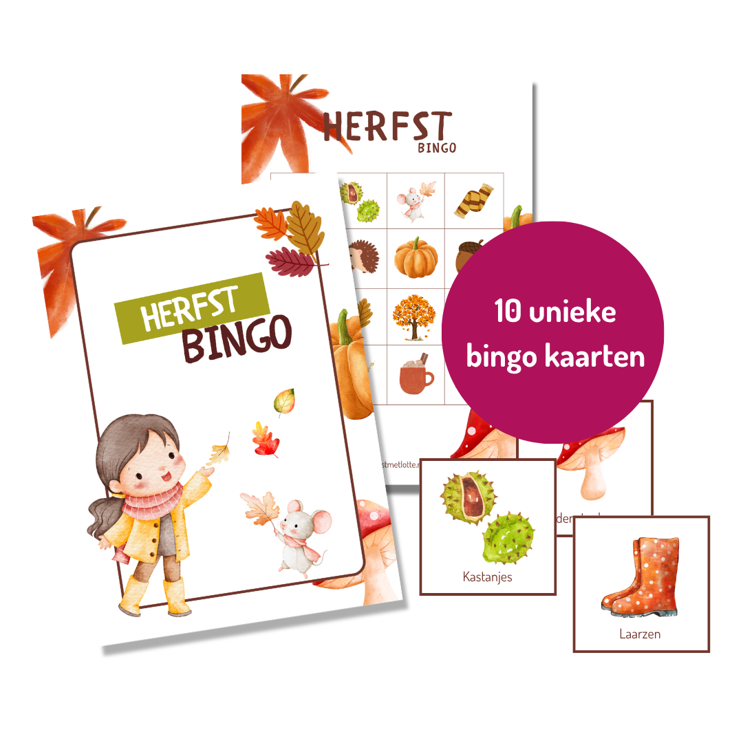 Herfst bingo - Printable