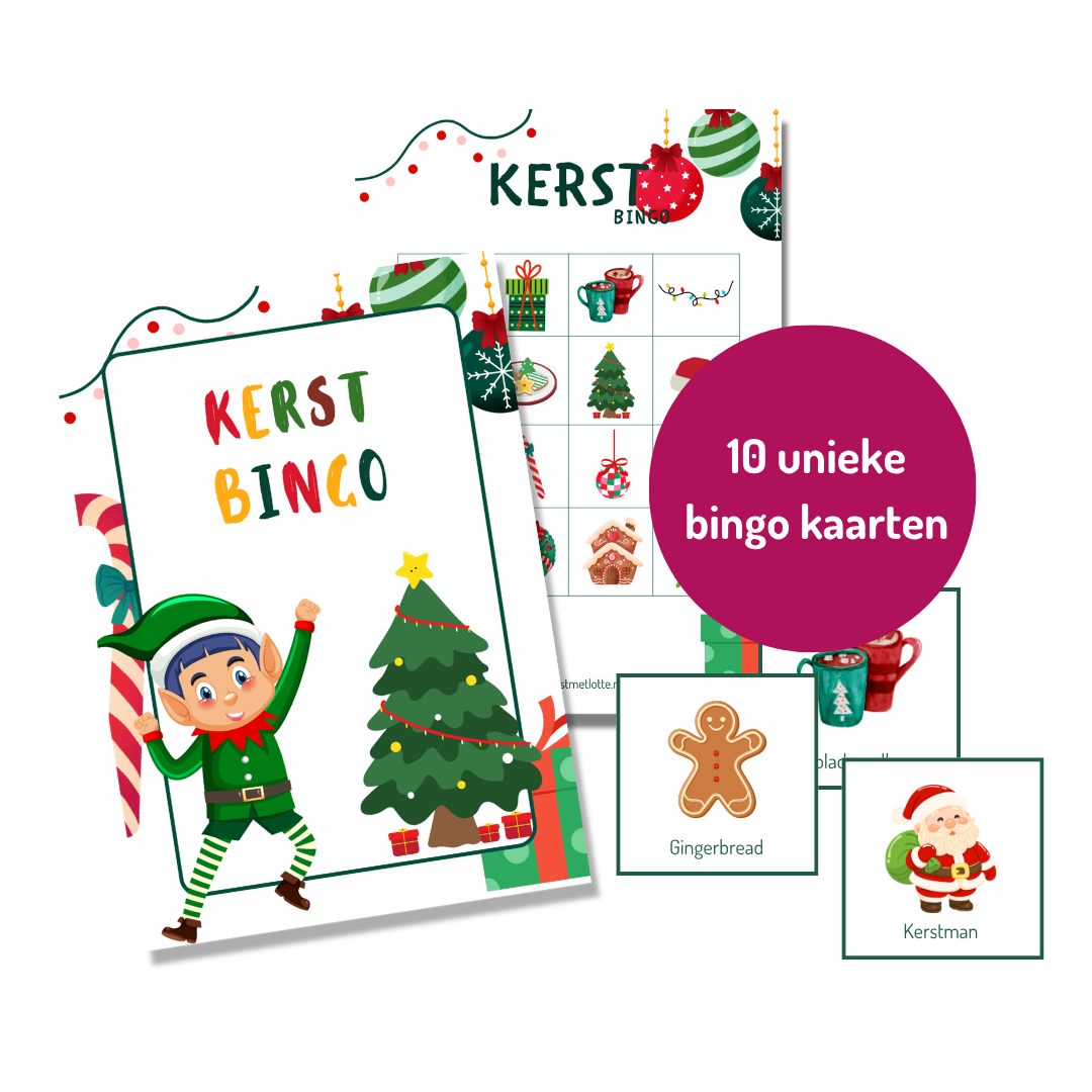 Kerst bingo - Printable