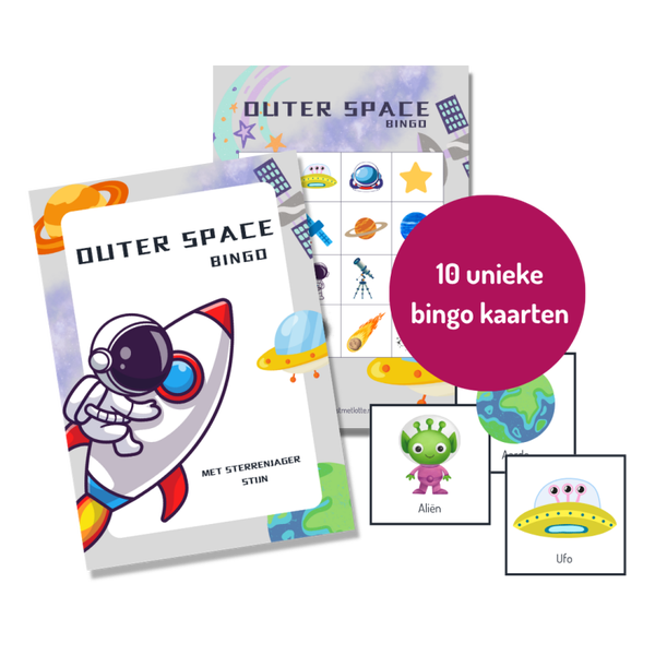 Outer Space bingo - Printable