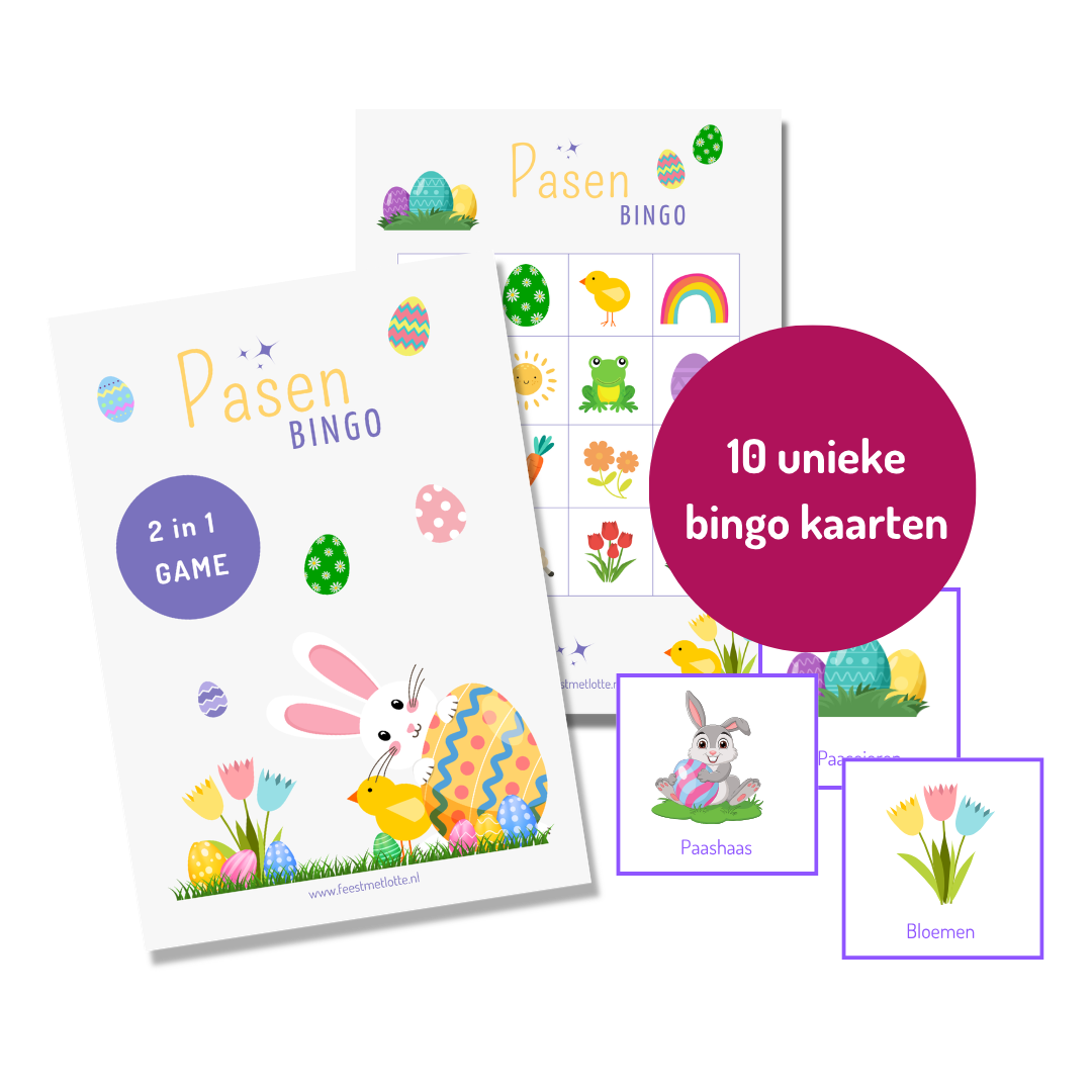 Paas bingo - Printable