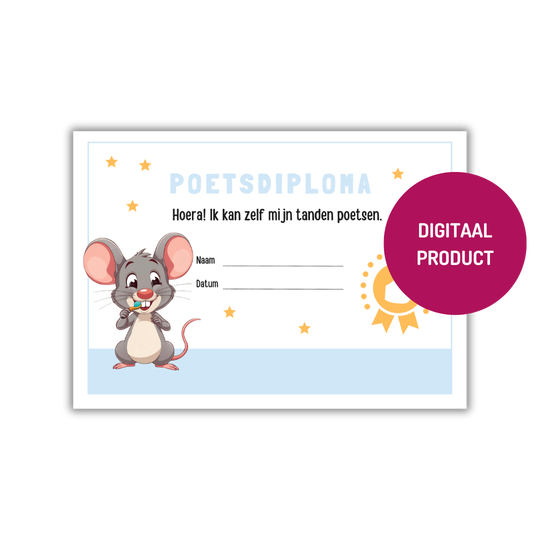 Poetsdiploma - Printable
