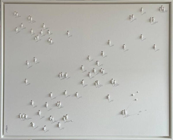 Action.Freedom. Love ♥️Acrylic on Canvas, 83x103cm