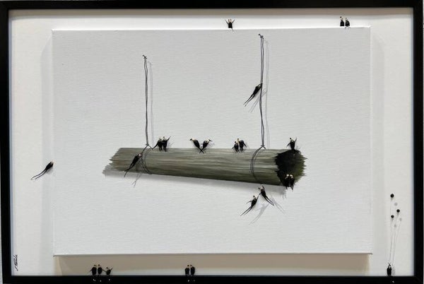 Freedom. Love ❤️.♥️Acrylic on Canvas, 60x90cm