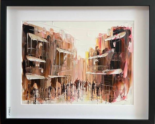 Freedom. Love. Acrylic 42x52cm