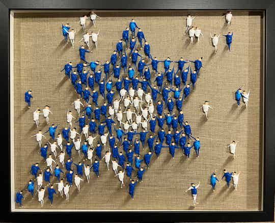 Action.Acrylic on Canvas, 42x52cm