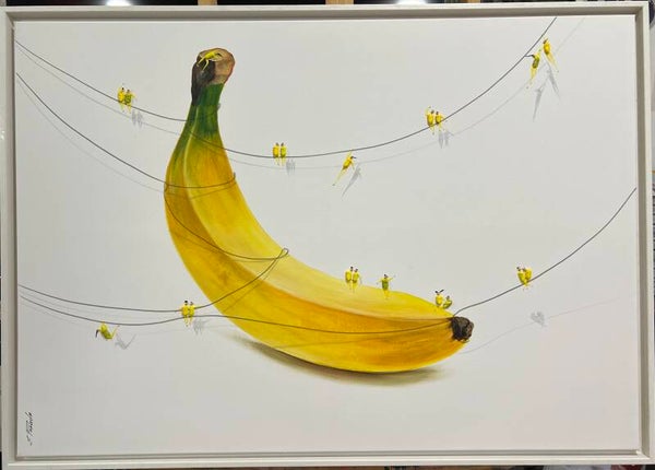 “Balance of Desire” Acrylic on Canvas, 80x100cm