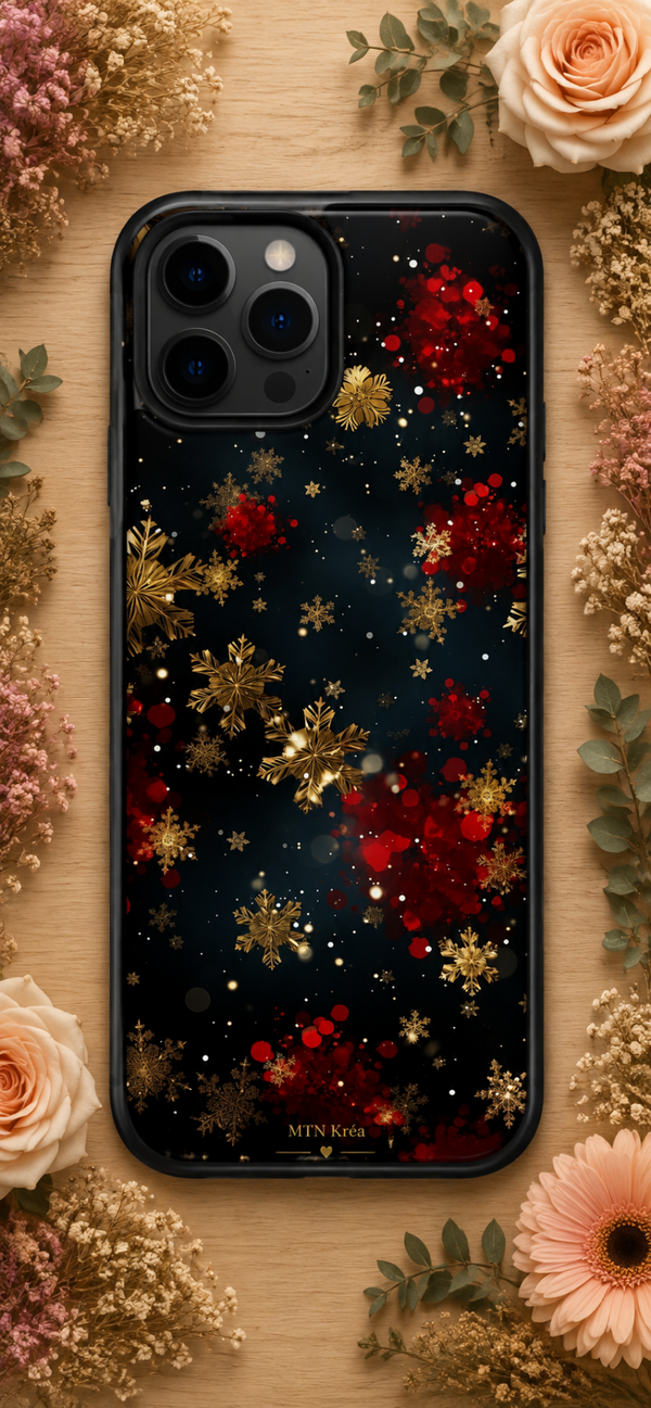 Coque noël étoilé