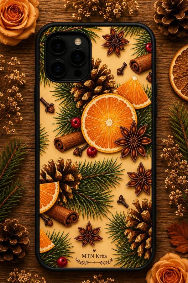 coque orange épicée