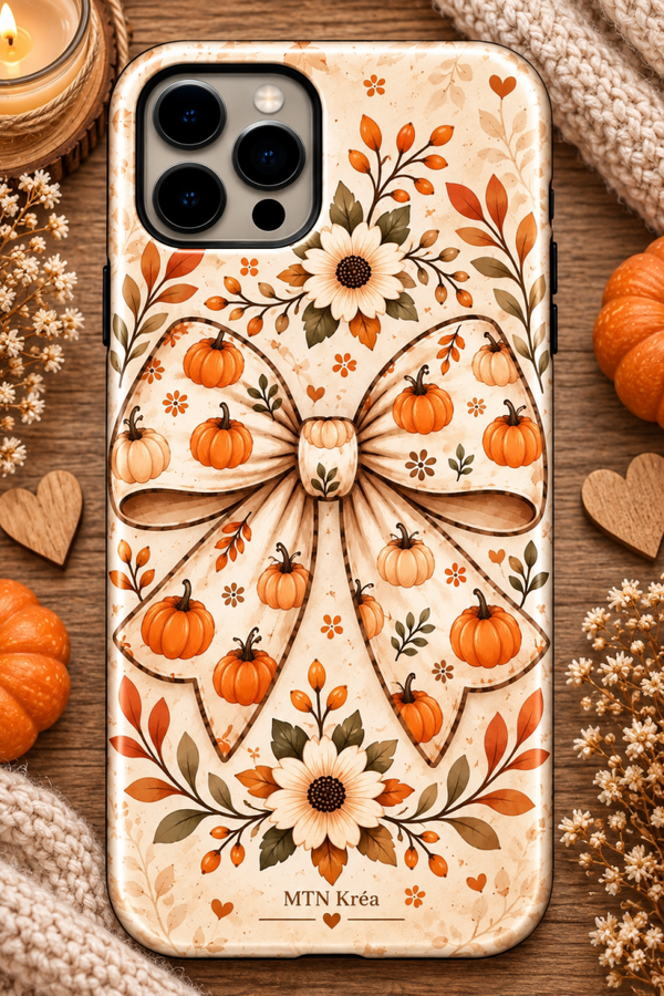 Coque charme automnale