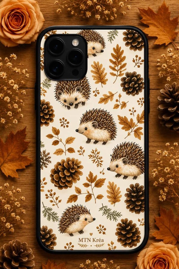 coque herisson d'automne