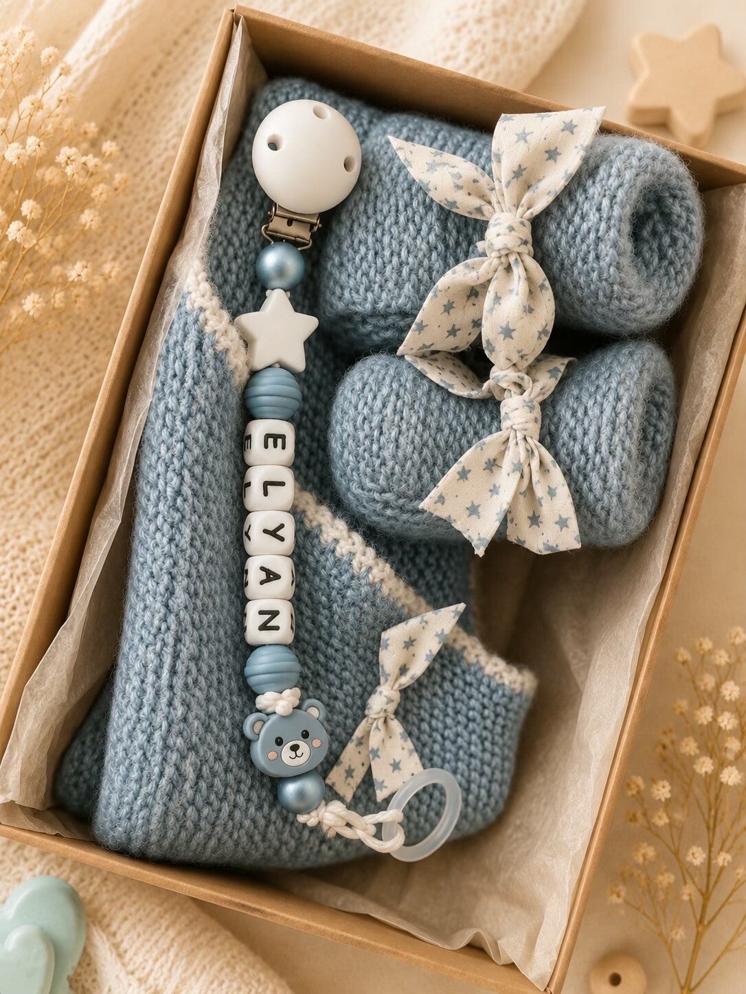 Coffret naissance bleu