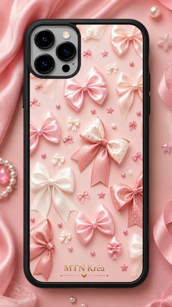 Coque coquette rose