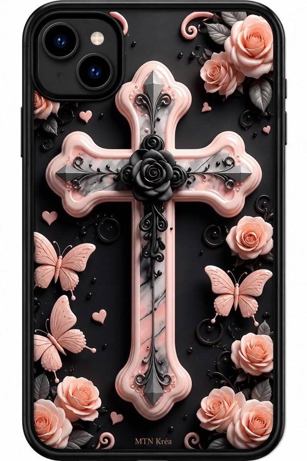 Coque croix de lumière