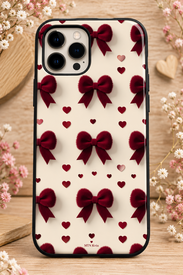 Coque noeuds d’amour