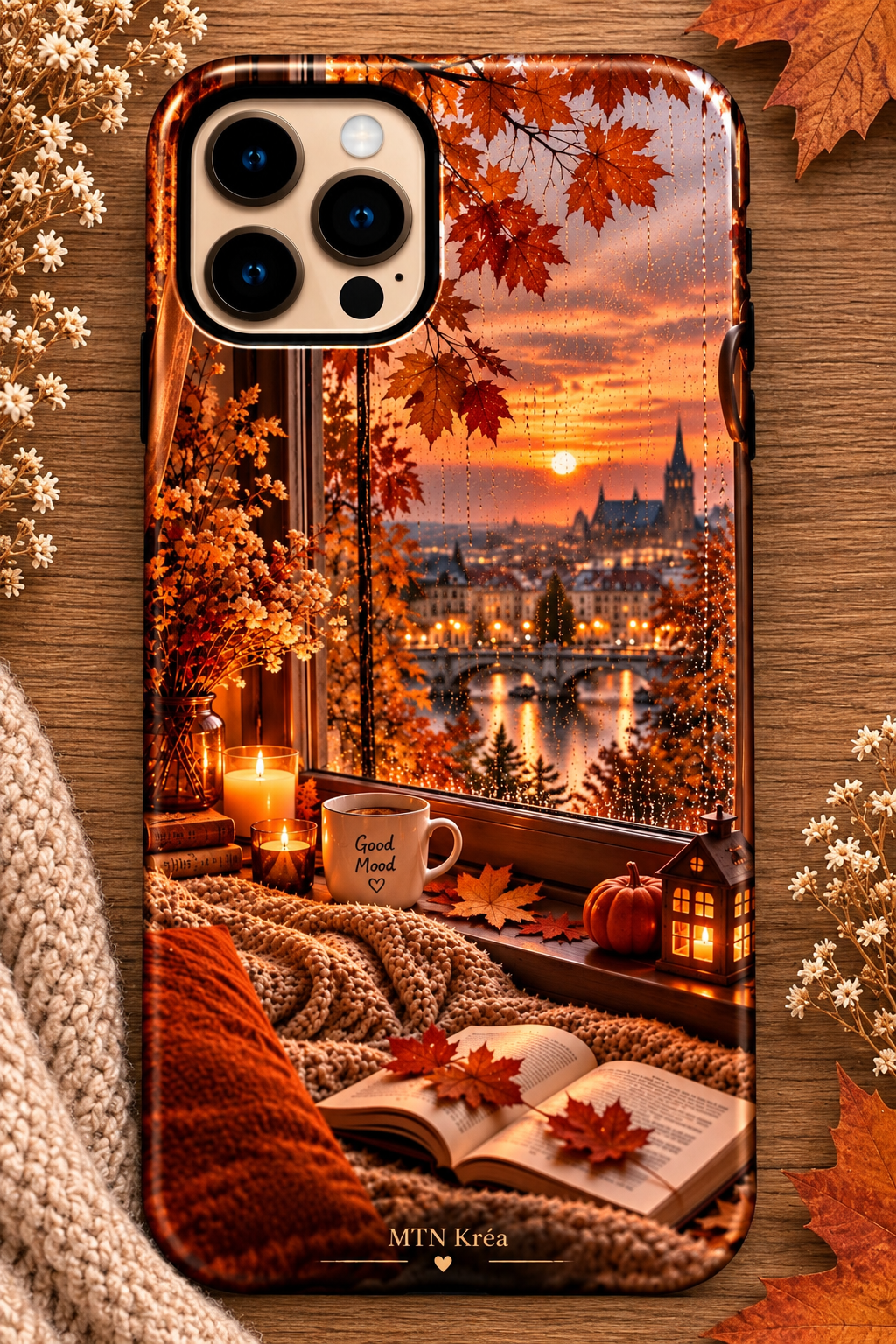 Coque petit chalet d’automne